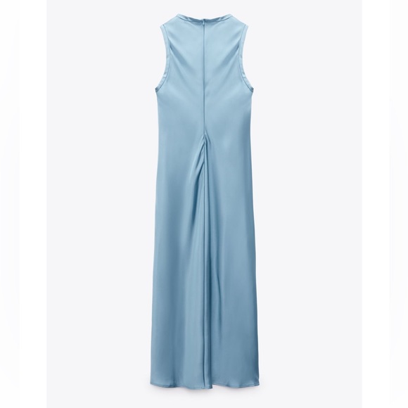 NWT Zara satin effect midi dress - Picture 4 of 6